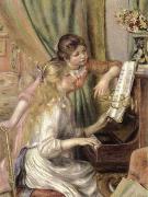 Pierre-Auguste Renoir young girls at the piano Germany oil painting reproduction